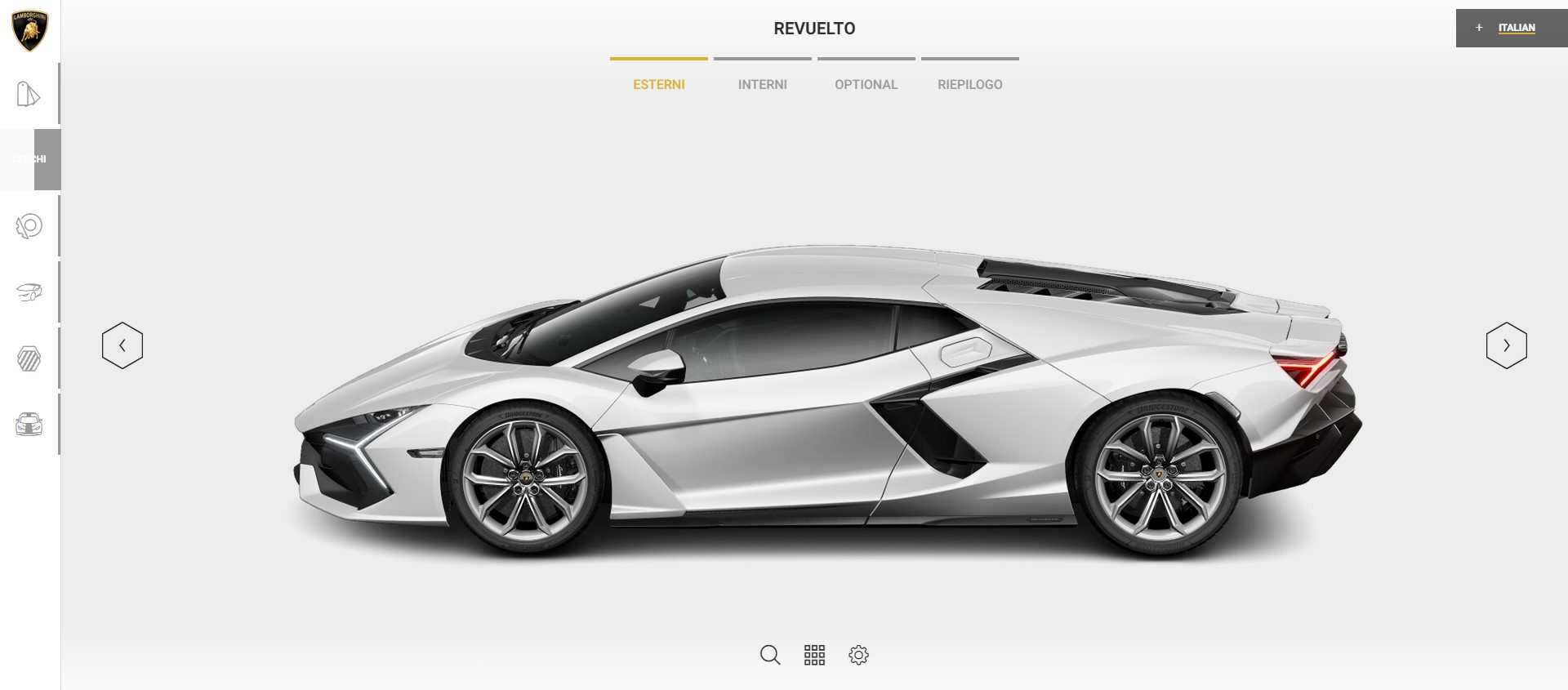 The Lamborghini Revuelto configurator is now online